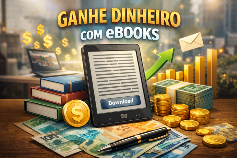 Como vender eBooks todos os dias usando a internet