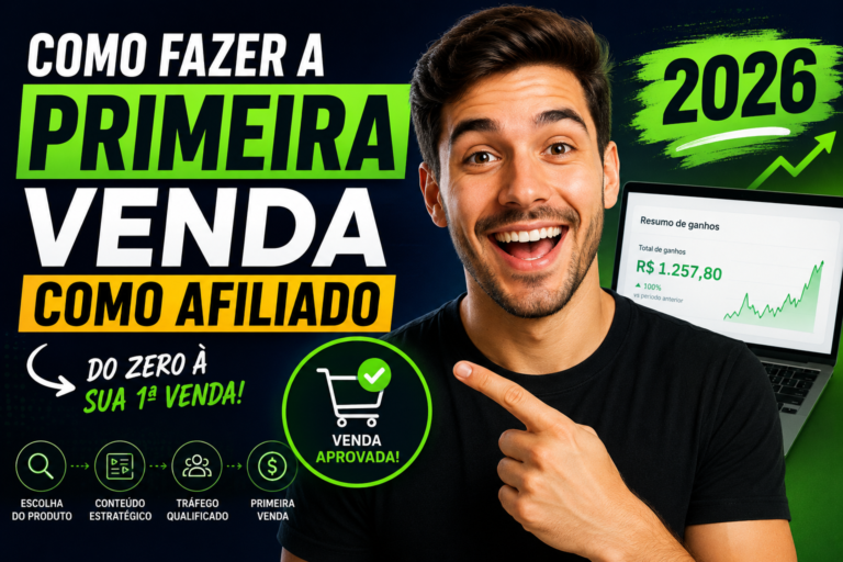 Como Fazer a Primeira Venda Como Afiliado em 2026