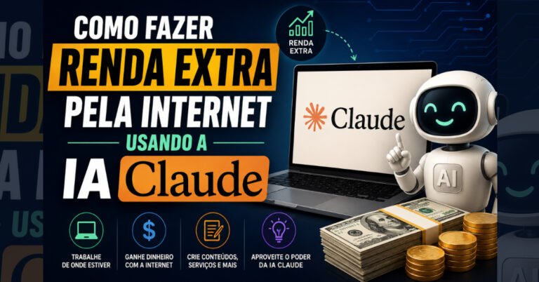 Como Fazer Renda Extra Pela Internet Usando a IA Claude