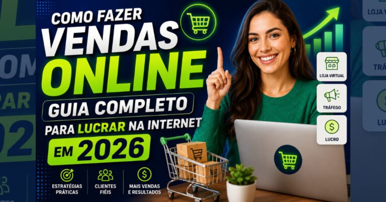 Como Fazer Vendas Online: Guia Completo para Lucrar na Internet em 2026