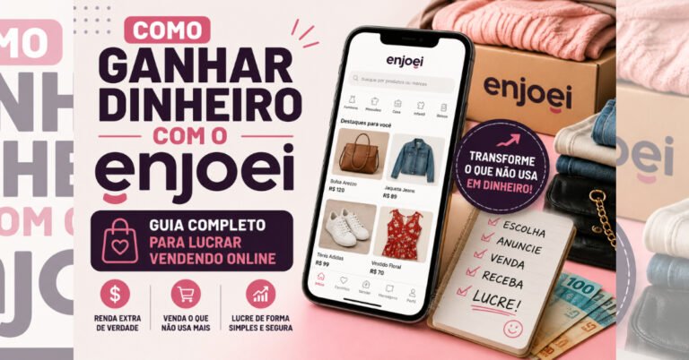 Como Ganhar Dinheiro com o Site Enjoei: Guia Completo para Lucrar Vendendo Online
