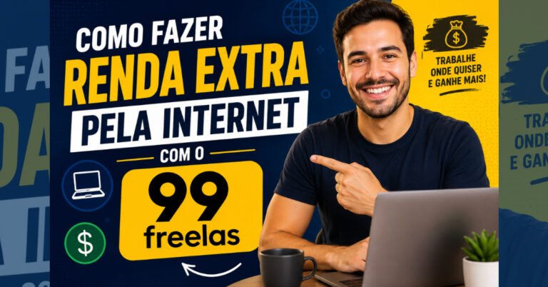 Como Fazer Renda Extra Pela Internet com o 99 Freelas