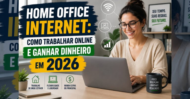 Home Office Internet: Como Trabalhar Online e Ganhar Dinheiro em 2026