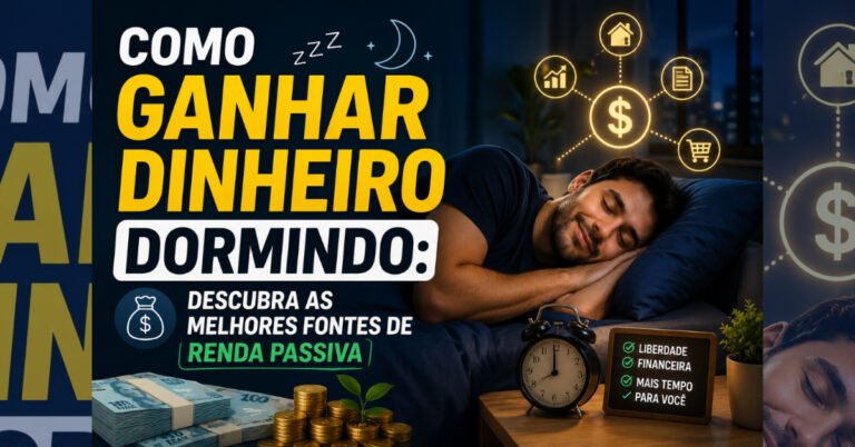 Como Ganhar Dinheiro Dormindo: Descubra as Melhores Fontes de Renda Passiva