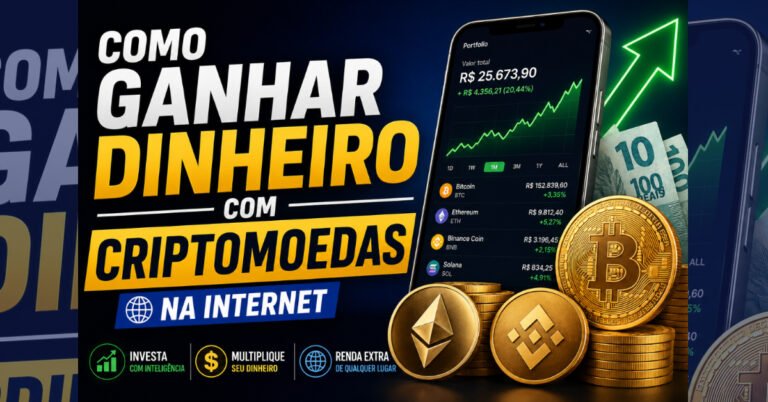 Como Ganhar Dinheiro com Criptomoedas na Internet