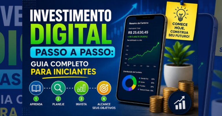Investimento Digital Passo a Passo: Guia Completo para Iniciantes